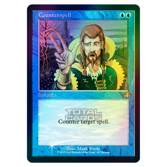 Magic The Gathering - Dominaria Remastered - Counterspell (Promo) - 457/261 (Foil)