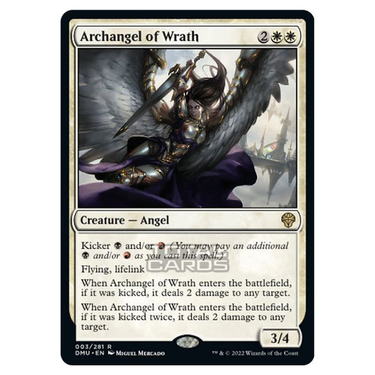 Magic The Gathering - Dominaria United - Archangel of Wrath - 003/281