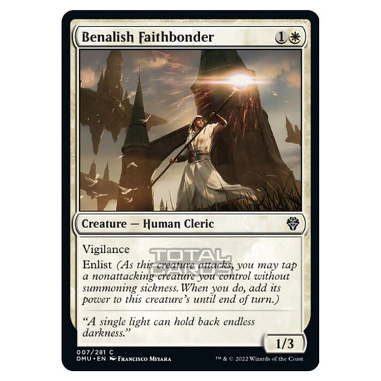 Magic The Gathering - Dominaria United - Benalish Faithbonder - 007/281