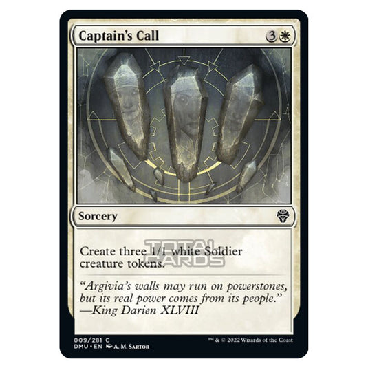 Magic The Gathering - Dominaria United - Captain's Call - 009/281