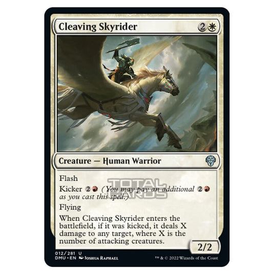 Magic The Gathering - Dominaria United - Cleaving Skyrider - 012/281