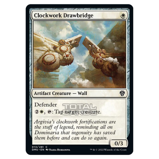 Magic The Gathering - Dominaria United - Clockwork Drawbridge - 013/281