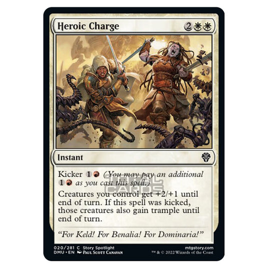 Magic The Gathering - Dominaria United - Heroic Charge - 020/281