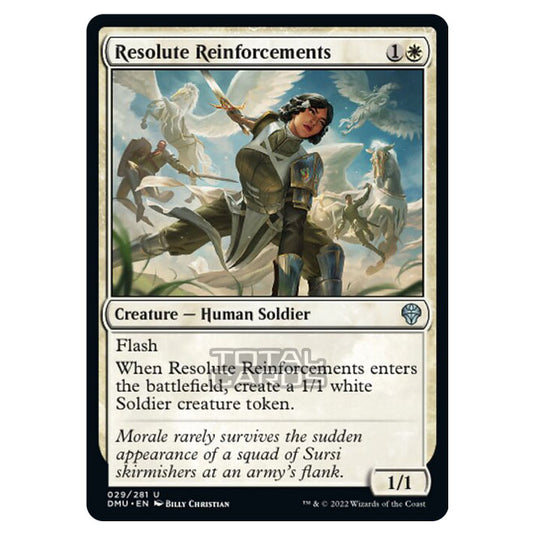 Magic The Gathering - Dominaria United - Resolute Reinforcements - 029/281