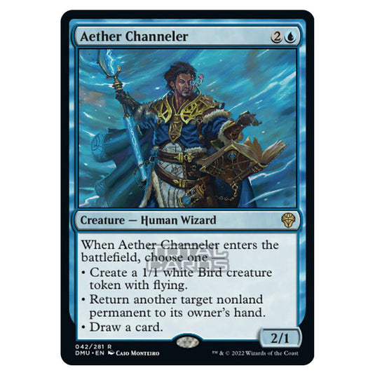 Magic The Gathering - Dominaria United - Aether Channeler - 042/281