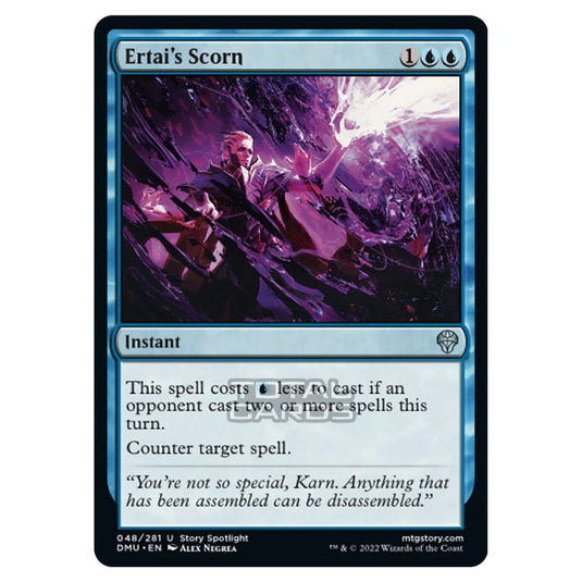 Magic The Gathering - Dominaria United - Ertai's Scorn - 048/281