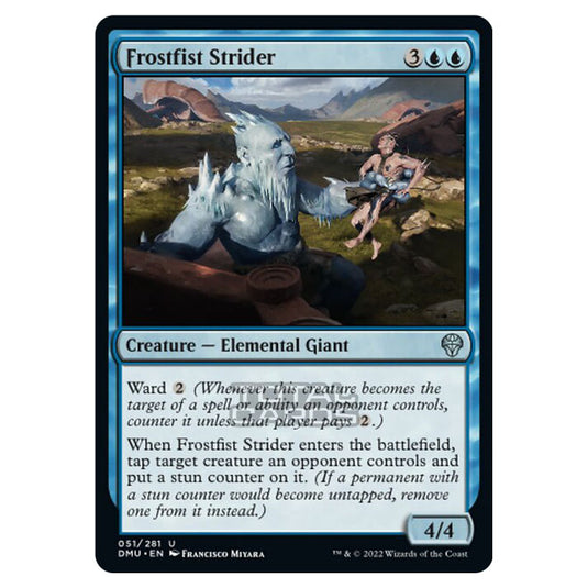 Magic The Gathering - Dominaria United - Frostfist Strider - 051/281