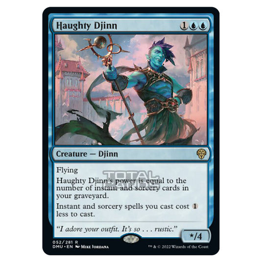 Magic The Gathering - Dominaria United - Haughty Djinn - 052/281