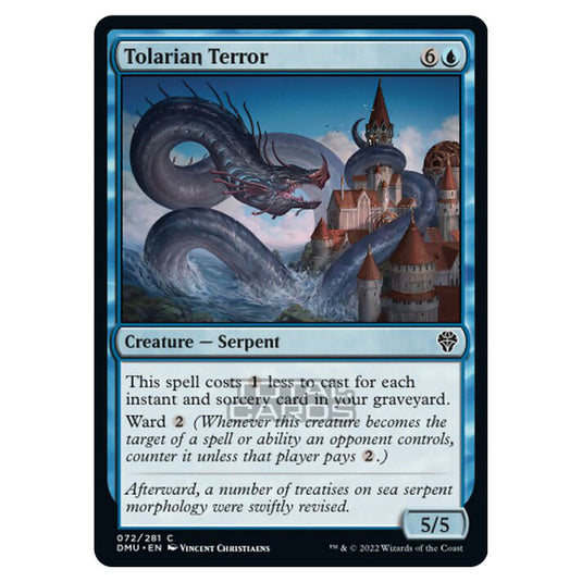 Magic The Gathering - Dominaria United - Tolarian Terror - 072/281