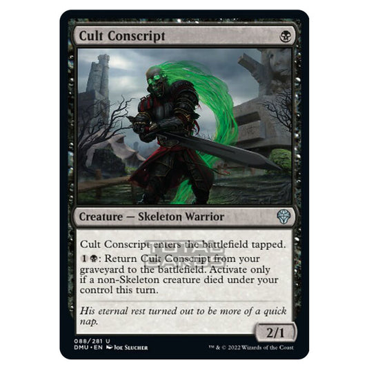 Magic The Gathering - Dominaria United - Cult Conscript - 088/281