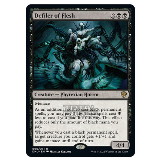 Magic The Gathering - Dominaria United - Defiler of Flesh - 090/281