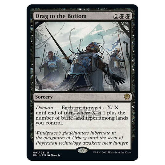 Magic The Gathering - Dominaria United - Drag to the Bottom - 091/281
