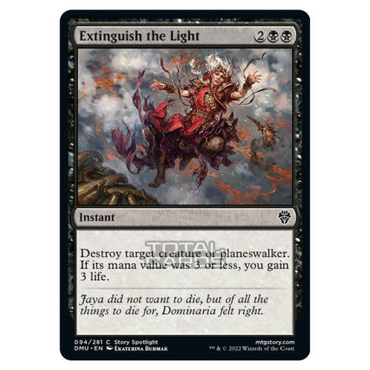 Magic The Gathering - Dominaria United - Extinguish the Light - 094/281