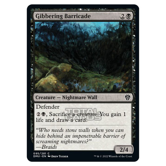 Magic The Gathering - Dominaria United - Gibbering Barricade - 095/281