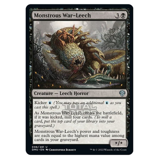 Magic The Gathering - Dominaria United - Monstrous War-Leech - 098/281