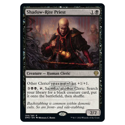 Magic The Gathering - Dominaria United - Shadow-Rite Priest - 106/281