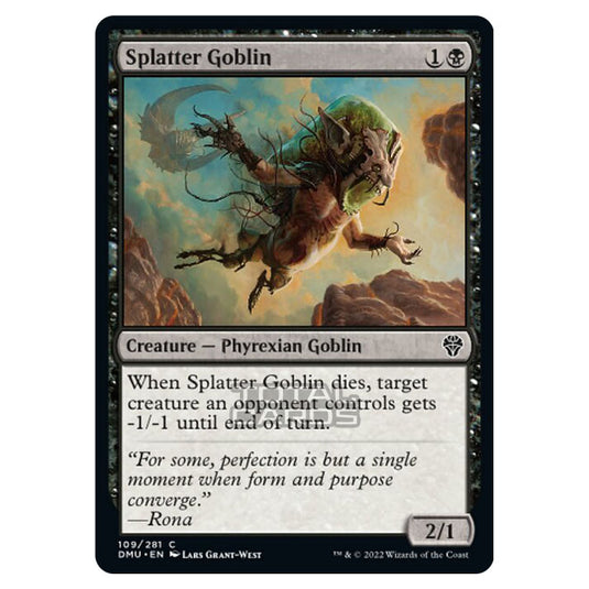 Magic The Gathering - Dominaria United - Splatter Goblin - 109/281