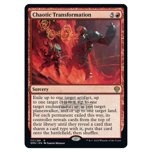 Magic The Gathering - Dominaria United - Chaotic Transformation - 117/281