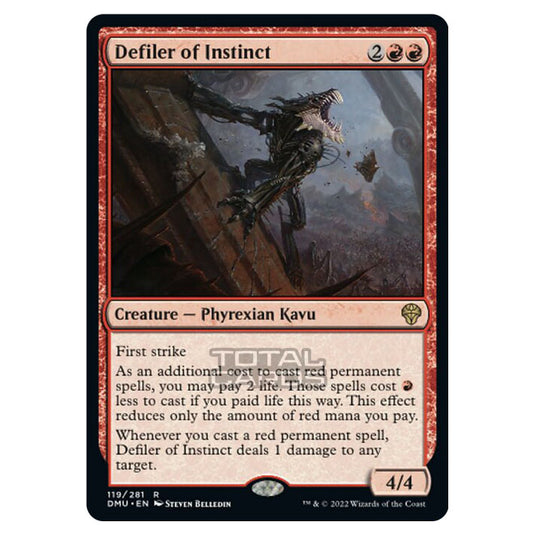 Magic The Gathering - Dominaria United - Defiler of Instinct - 119/281