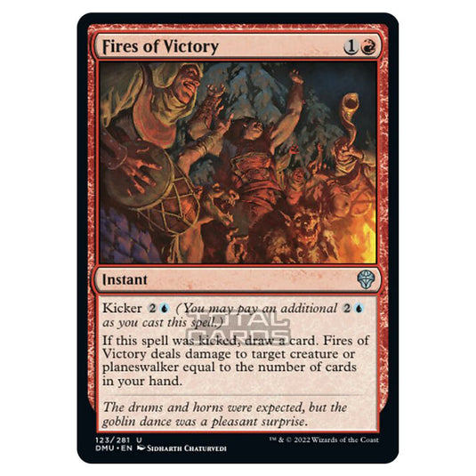 Magic The Gathering - Dominaria United - Fires of Victory - 123/281