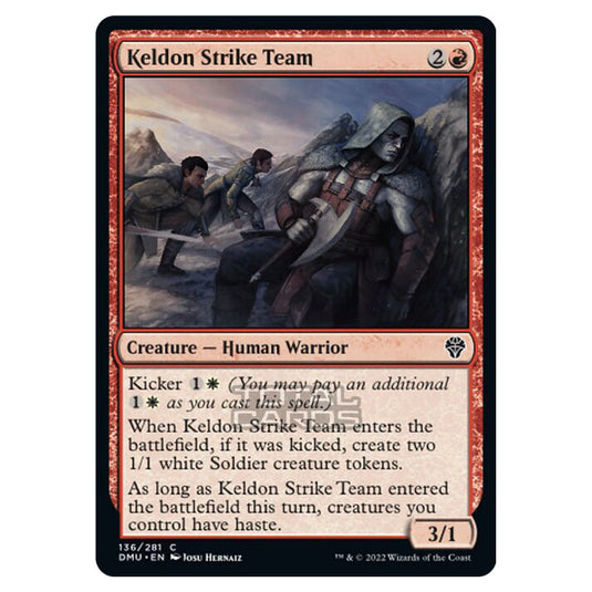 Magic The Gathering - Dominaria United - Keldon Strike Team - 136/281