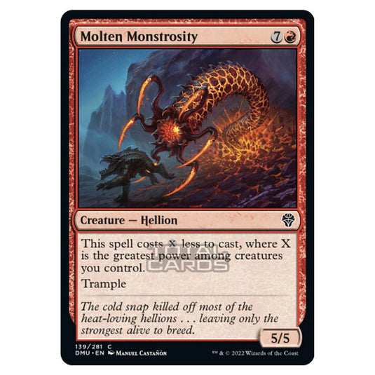 Magic The Gathering - Dominaria United - Molten Monstrosity - 139/281