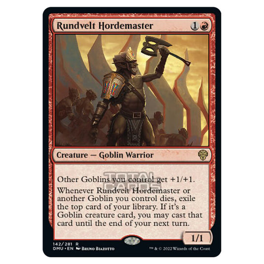 Magic The Gathering - Dominaria United - Rundvelt Hordemaster - 142/281