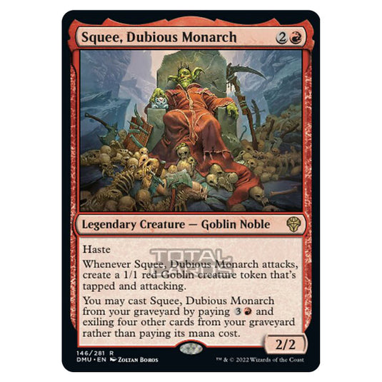 Magic The Gathering - Dominaria United - Squee, Dubious Monarch - 146/281