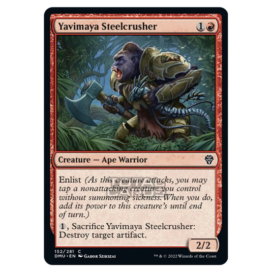 Magic The Gathering - Dominaria United - Yavimaya Steelcrusher - 152/281