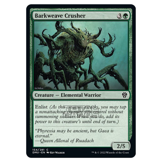 Magic The Gathering - Dominaria United - Barkweave Crusher - 154/281