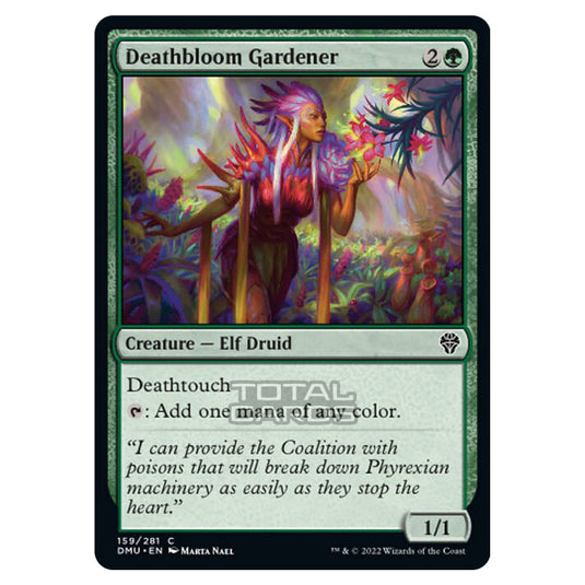 Magic The Gathering - Dominaria United - Deathbloom Gardener - 159/281