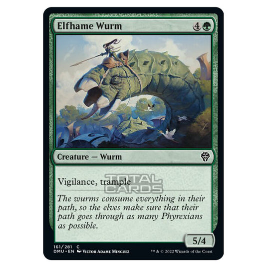 Magic The Gathering - Dominaria United - Elfhame Wurm - 161/281