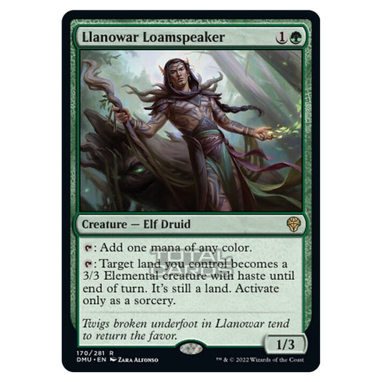 Magic The Gathering - Dominaria United - Llanowar Loamspeaker - 170/281