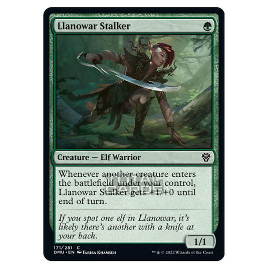 Magic The Gathering - Dominaria United - Llanowar Stalker - 171/281