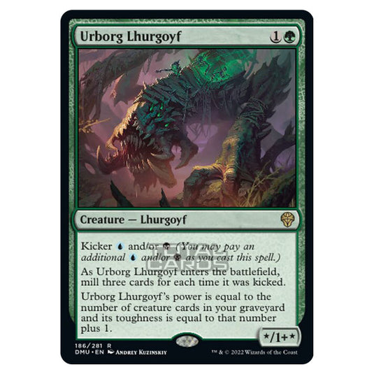 Magic The Gathering - Dominaria United - Urborg Lhurgoyf - 186/281