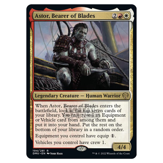 Magic The Gathering - Dominaria United - Astor, Bearer of Blades - 194/281