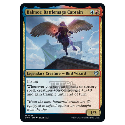 Magic The Gathering - Dominaria United - Balmor, Battlemage Captain - 196/281