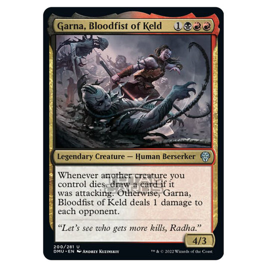 Magic The Gathering - Dominaria United - Garna, Bloodfist of Keld - 200/281