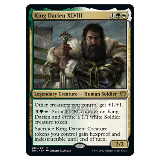 Magic The Gathering - Dominaria United - King Darien XLVIII - 204/281