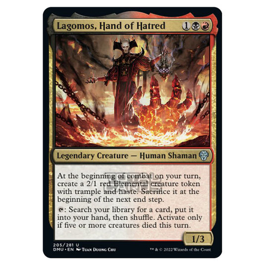 Magic The Gathering - Dominaria United - Lagomos, Hand of Hatred - 205/281