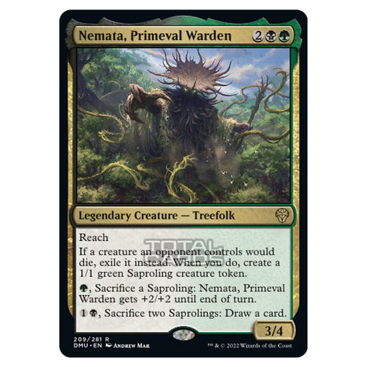 Magic The Gathering - Dominaria United - Nemata, Primeval Warden - 209/281