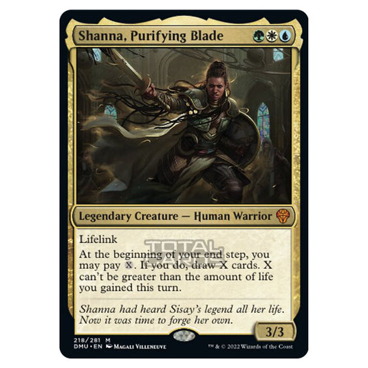 Magic The Gathering - Dominaria United - Shanna, Purifying Blade - 218/281