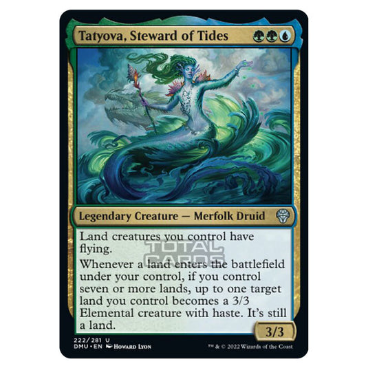 Magic The Gathering - Dominaria United - Tatyova, Steward of Tides - 222/281