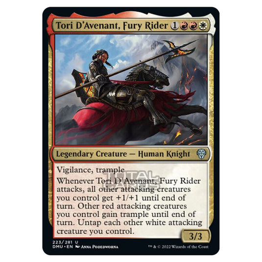 Magic The Gathering - Dominaria United - Tori D'Avenant, Fury Rider - 223/281