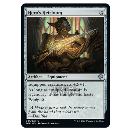 Magic The Gathering - Dominaria United - Hero's Heirloom - 231/281