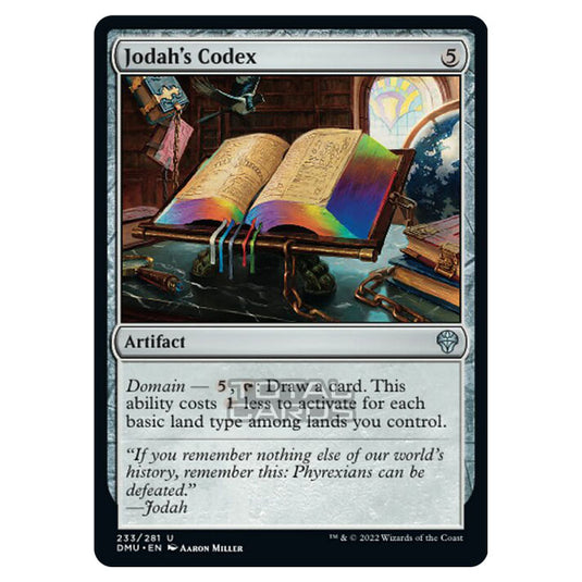 Magic The Gathering - Dominaria United - Jodah's Codex - 233/281