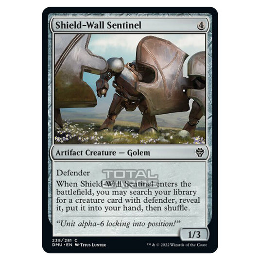 Magic The Gathering - Dominaria United - Shield-Wall Sentinel - 238/281