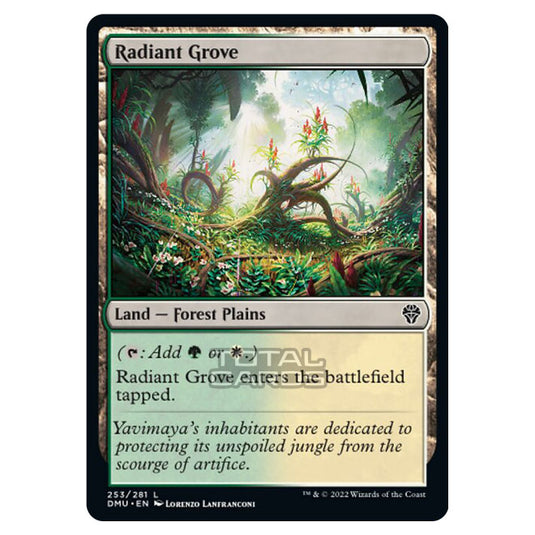 Magic The Gathering - Dominaria United - Radiant Grove - 253/281