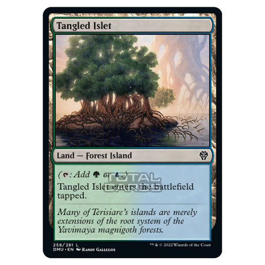 Magic The Gathering - Dominaria United - Tangled Islet - 258/281