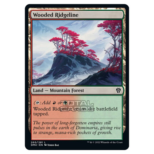 Magic The Gathering - Dominaria United - Wooded Ridgeline - 260/281